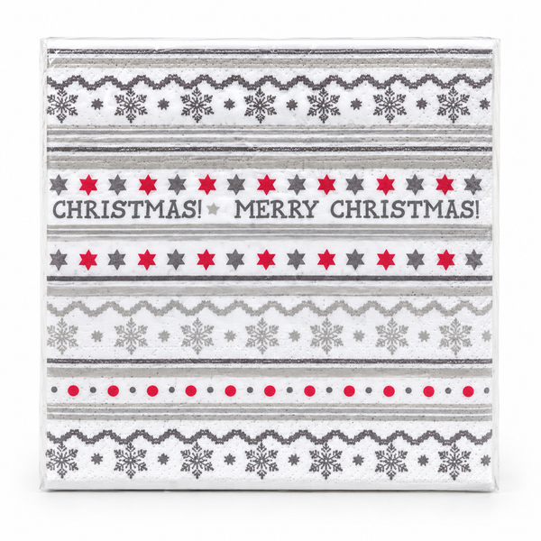 Christmas Paper Napkins 20 Pack