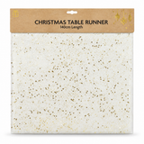 Glitter Organza Christmas Table Runner – 140 × 35 cm