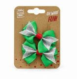 Hair Clip With Ribbon Bow