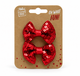 Hair Clip With Ribbon Bow