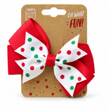 Hair Clip With Ribbon Bow