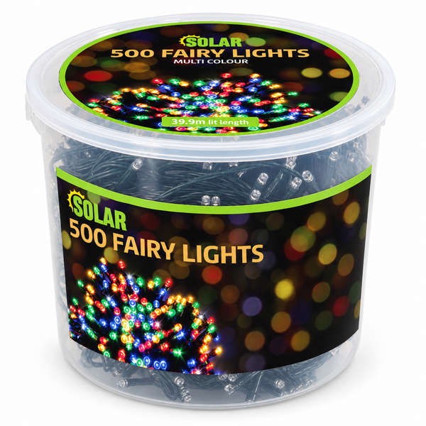 Solar Fairy Lights 500 – Multicolour