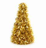 Tinsel Cone Christmas Tree 26 cm