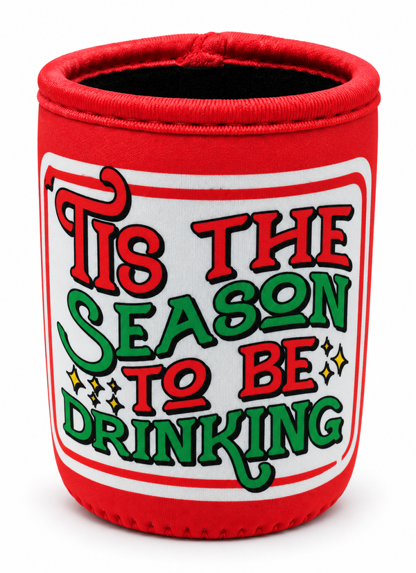 Christmas Stubby Holder 10 cm