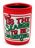 Christmas Stubby Holder 10 cm