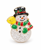 Light-Up Christmas Brooches and Earrings