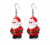 Light-Up Christmas Brooches and Earrings