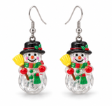 Light-Up Christmas Brooches and Earrings