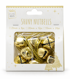 Shiny Christmas Nutbells – Assorted Colours and Sizes