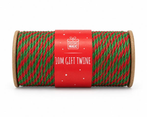 Christmas Cotton Gift Twine 1.5mm x 10m