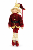 Whimsical Christmas Elf Decoration – 35cm