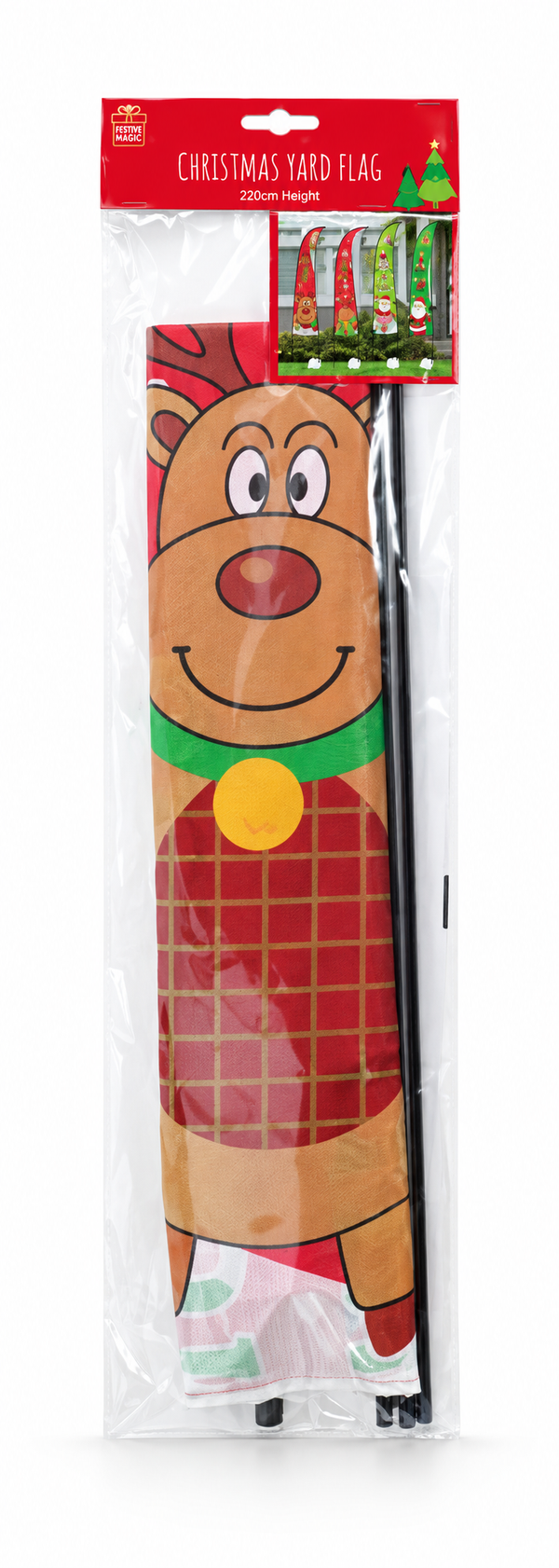 Christmas Garden Flag – 220cm