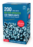 Battery-Operated LED Timer Lights 200