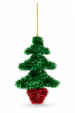 Christmas Tinsel Hanging Decoration