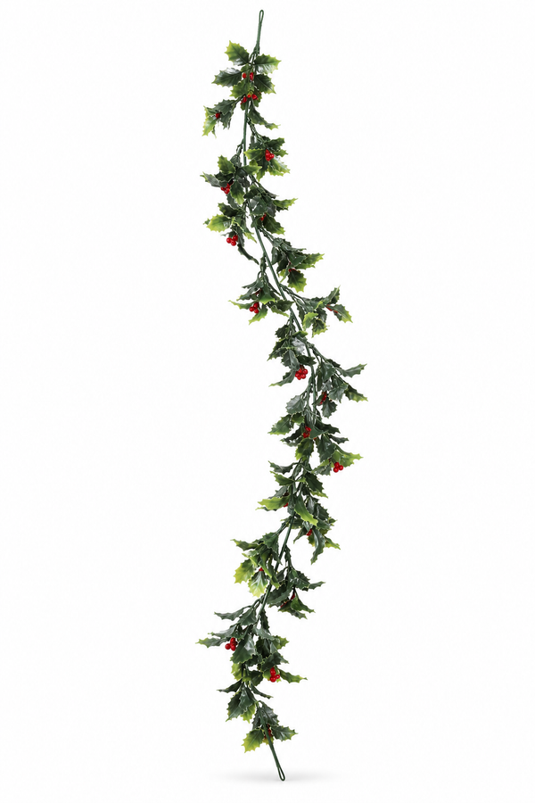 Mini Holly Garland – 150cm