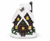 LED Snow-Capped Christmas Village Building