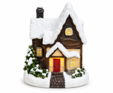 LED Snow-Capped Christmas Village Building