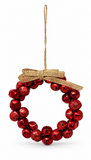 Jingle Bell Christmas Wreath 14 cm