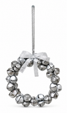 Jingle Bell Christmas Wreath 14 cm