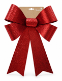 Jumbo Glitter Christmas Bow
