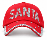 Jewelled Christmas Baseball Cap