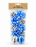 Two-Tone Gift Wrapping Set - 10 Pack