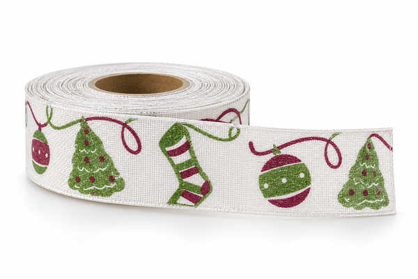 Vintage Christmas Ribbon 3 m