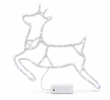 Battery-Operated LED Christmas Window Silhouette