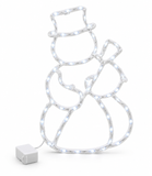 Battery-Operated LED Christmas Window Silhouette