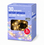 Battery-Operated LED Wire Lights 3 m – 30 Lights