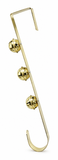 Christmas Wreath Hanger with Three Bells