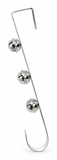 Christmas Wreath Hanger with Three Bells