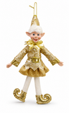 Mischievous Christmas Elf Doll – 25cm