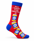 Men's Festive Christmas Socks - Size 6–12