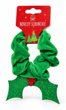 Christmas Velvet Scrunchie