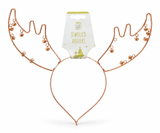 Metal Reindeer Antler Headband