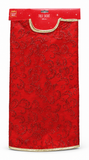 Red Glitter Organza Christmas Tree Skirt 100 cm