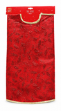 Red Glitter Organza Christmas Tree Skirt 100 cm