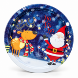 Christmas Metal Serving Tray – 32 cm