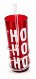 Christmas Tumbler with Spiral Straw – 400 ml