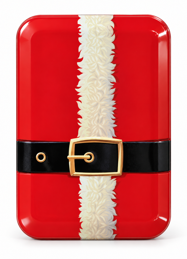 Christmas Rectangle Gift Card Tin