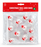 Christmas Seal-Lock Bags – 24 Pack