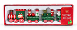 Retro Christmas Tabletop Train Set