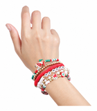 Christmas Friendship Bracelets – 6 Pack