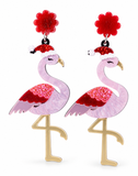 Christmas Acrylic Character Earrings