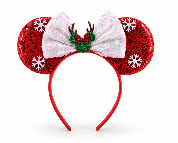 Christmas Mouse-Ear Headband