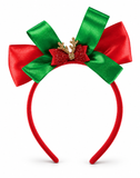 Fancy Christmas Bow Headband