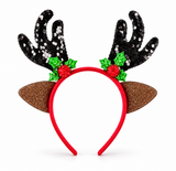 Sequin Reindeer Antler Headband