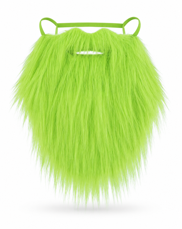 Mean Green Santa Costume Beard