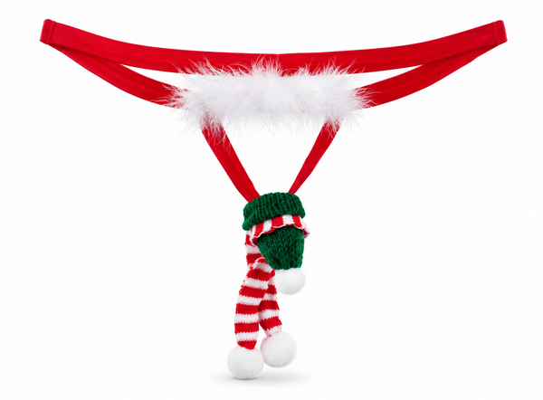 Santa's Little Helper Novelty Beanie Gift Box
